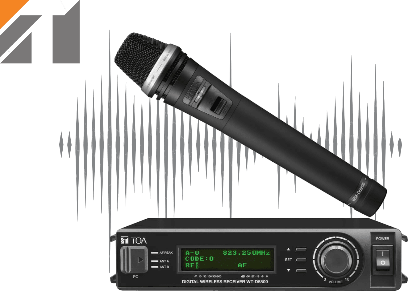 TOA Wireless Microphone